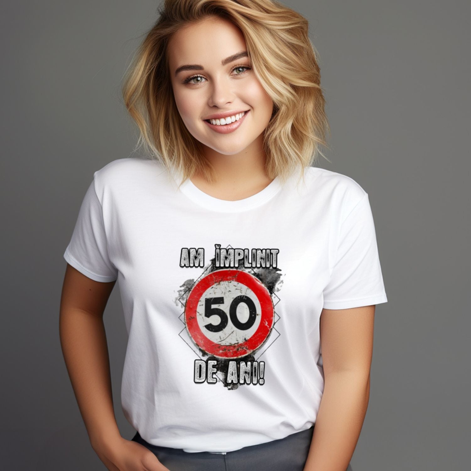 Tricou personalizat 50 de ani - Cadouri Personalizate