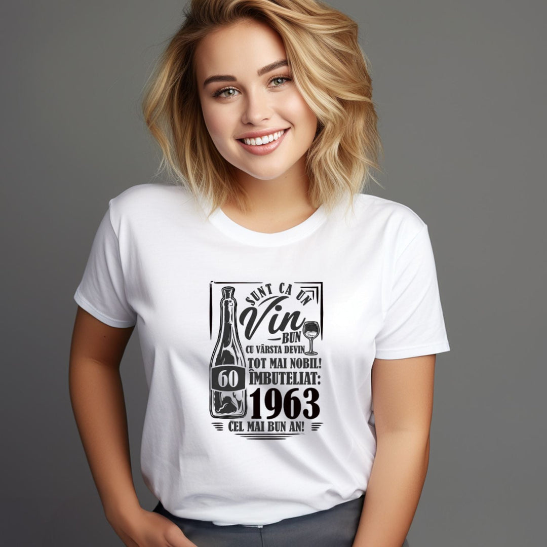 Tricou personalizat 60 de ani - Cadouri Personalizate