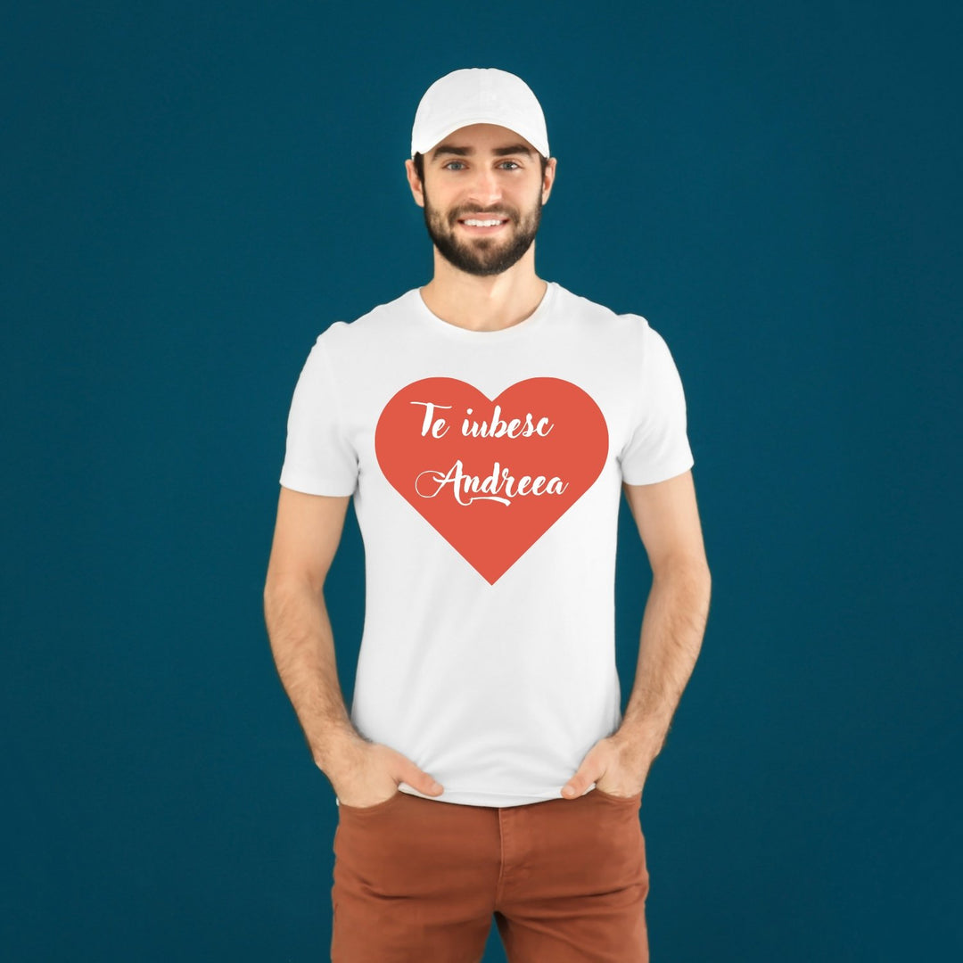 Tricou personalizat cu mesaj - Cadouri Personalizate
