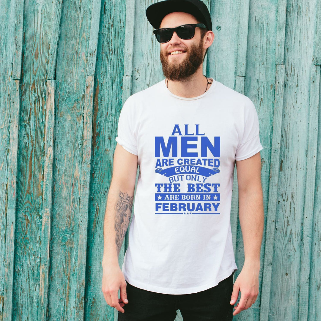 Tricou personalizat Născut în Februarie - Cadouri Personalizate
