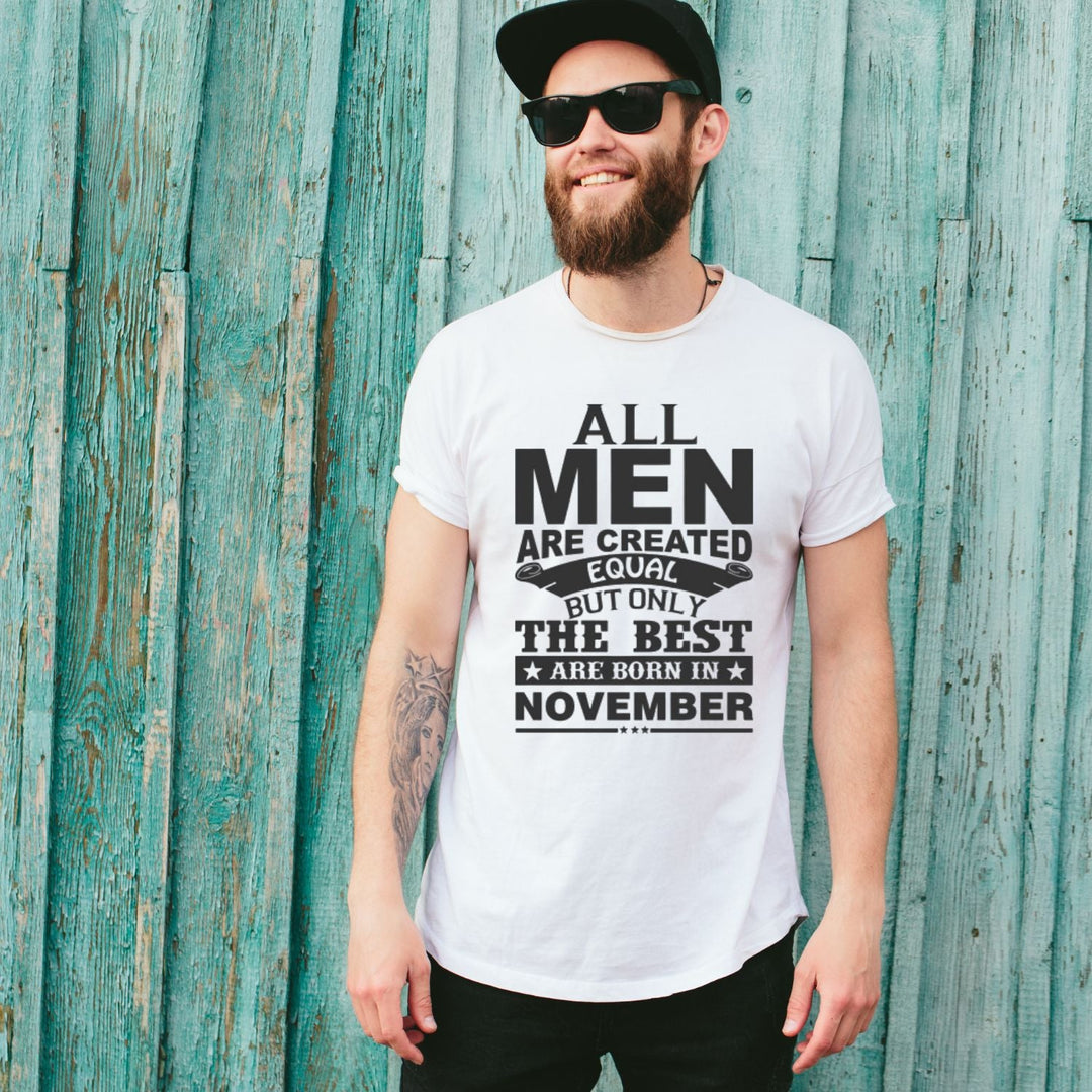 Tricou personalizat Născut în Noiembrie - Cadouri Personalizate