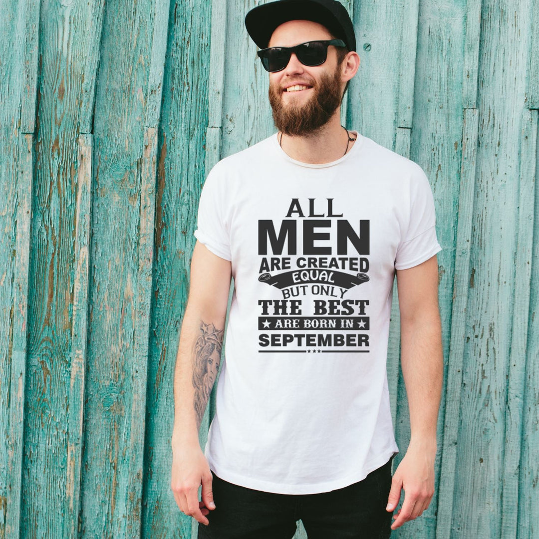 Tricou personalizat Născut în Septembrie - Cadouri Personalizate