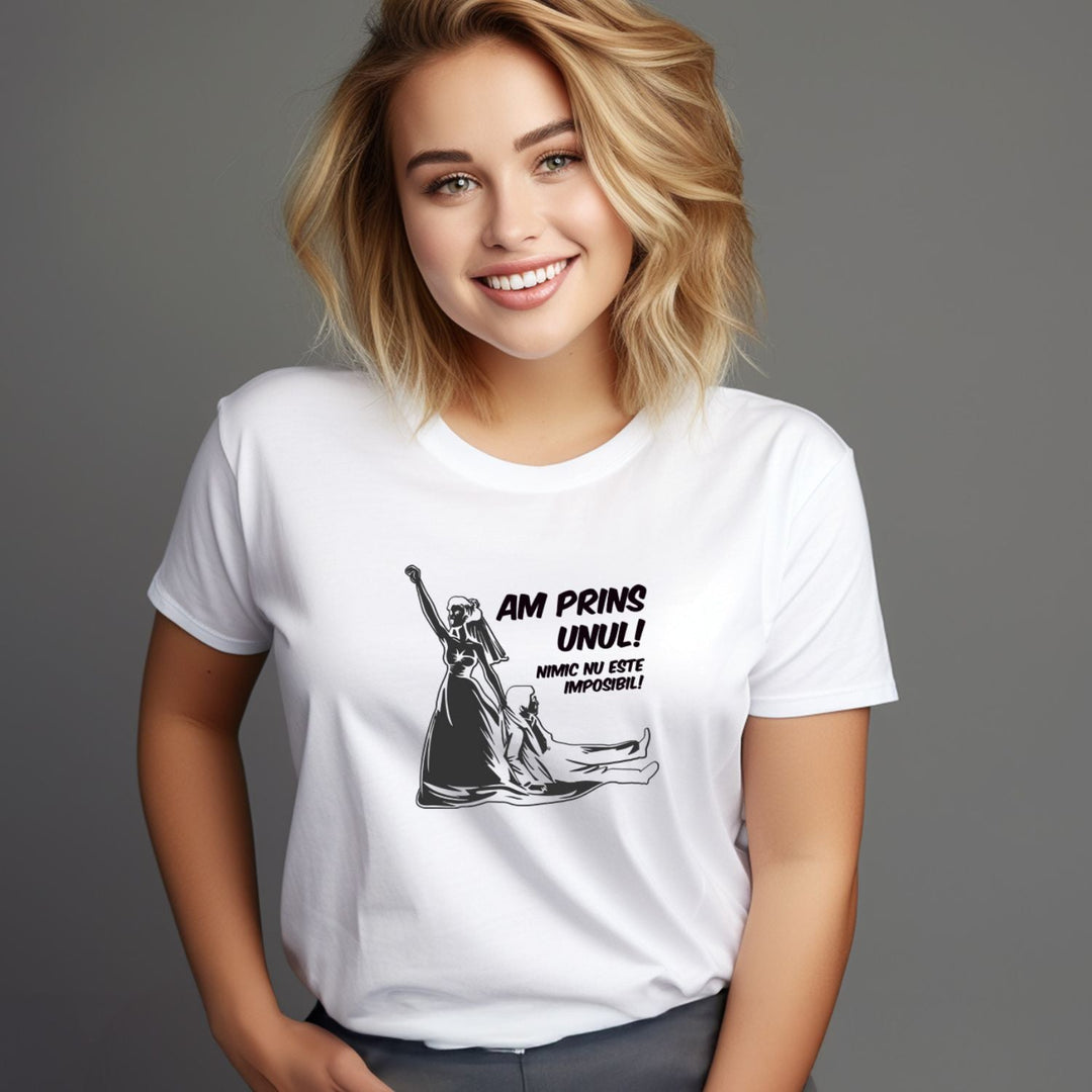 Tricou personalizat Nimic nu este Imposibil - Cadouri Personalizate