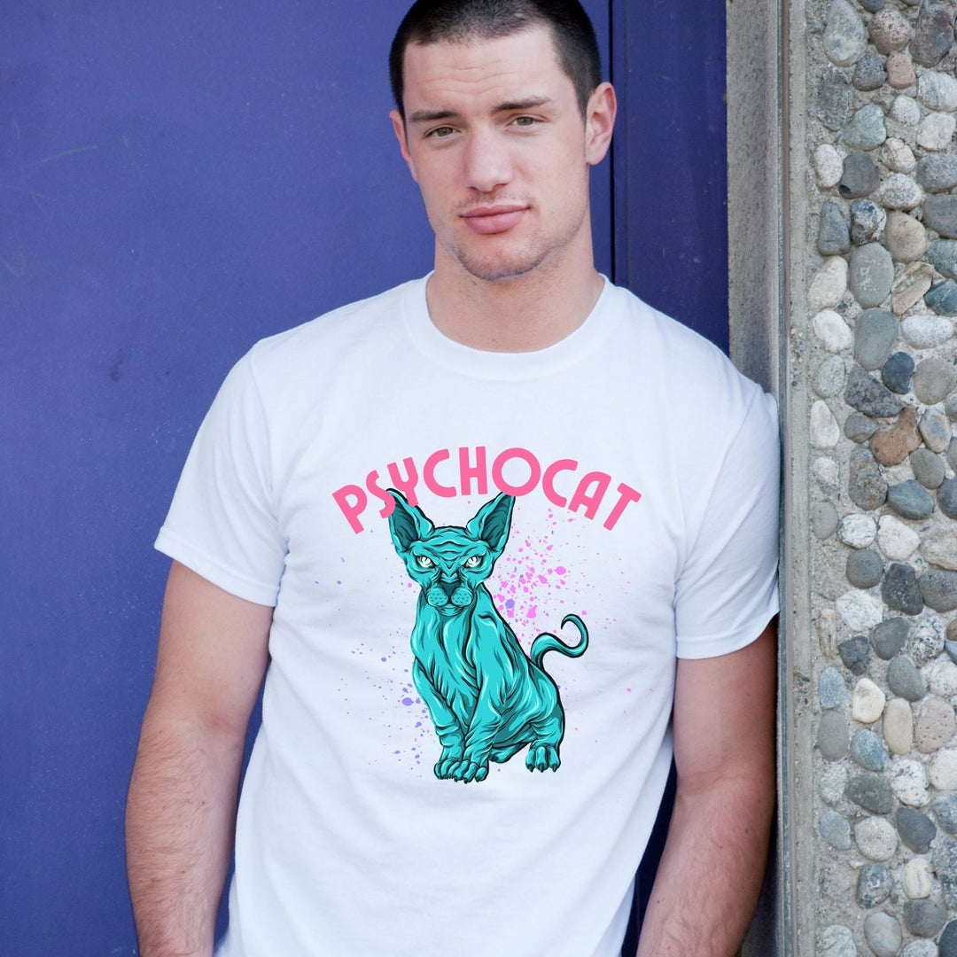 Tricou "pschyocat" - Cadouri Personalizate