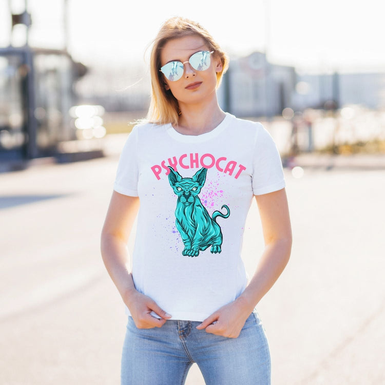 Tricou "pschyocat" - Cadouri Personalizate