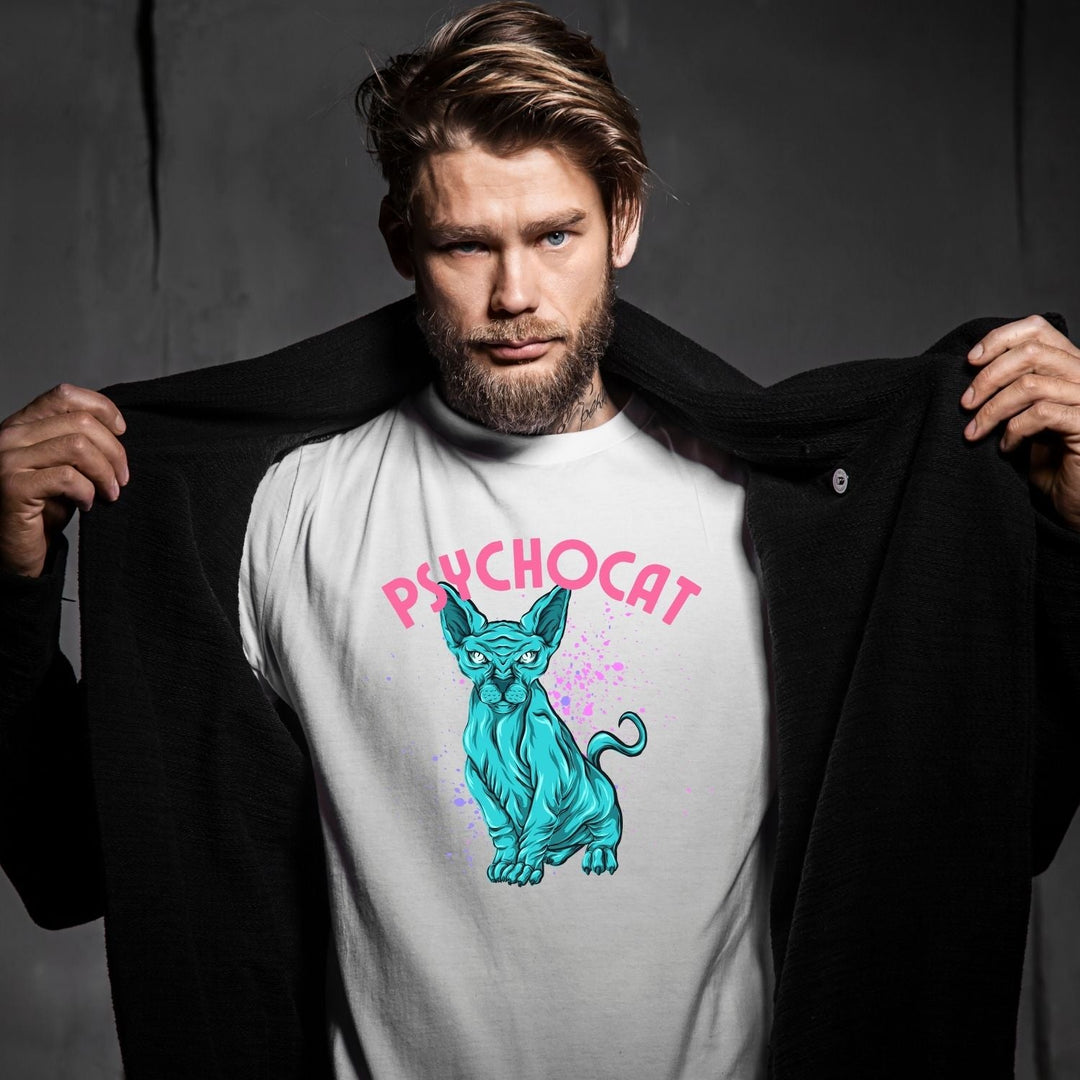 Tricou "pschyocat" - Cadouri Personalizate