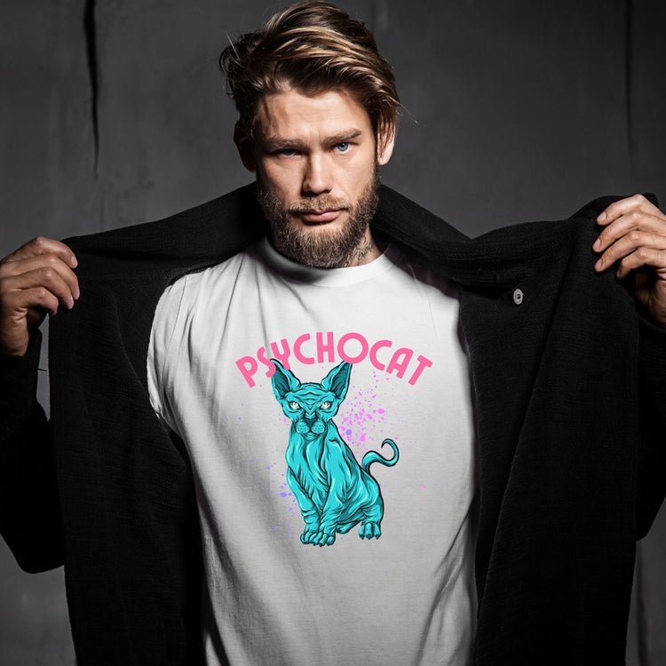 Tricou "pschyocat" - Cadouri Personalizate