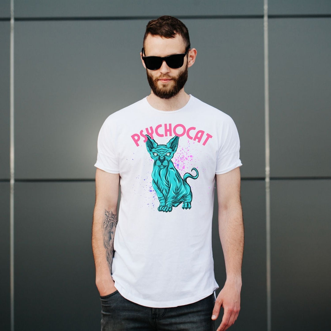 Tricou "pschyocat" - Cadouri Personalizate
