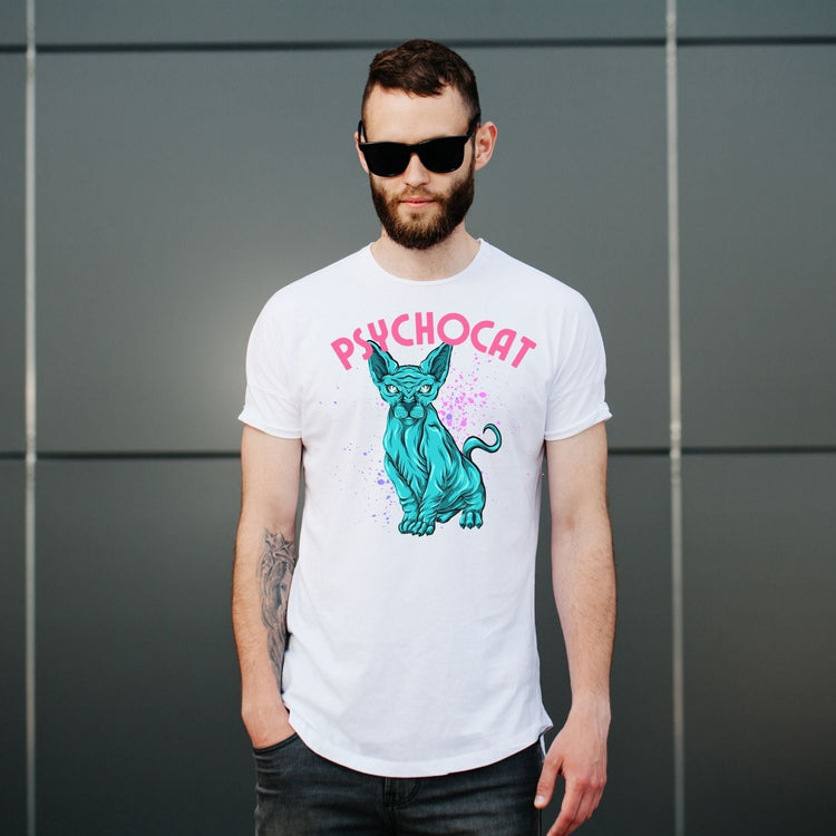 Tricou "pschyocat" - Cadouri Personalizate