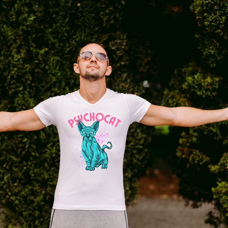 Tricou "pschyocat" - Cadouri Personalizate