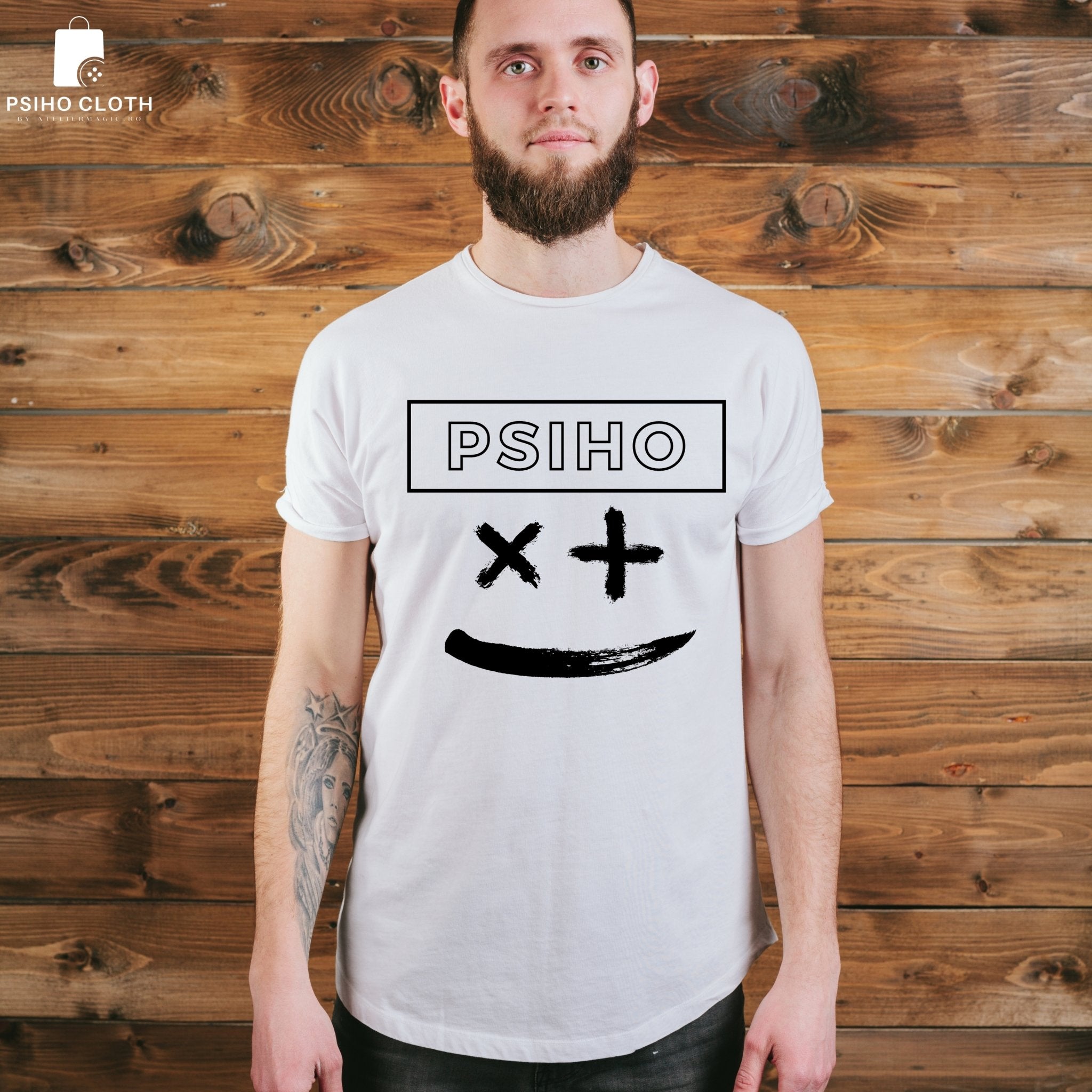 Tricou "PSIHO" - Cadouri Personalizate