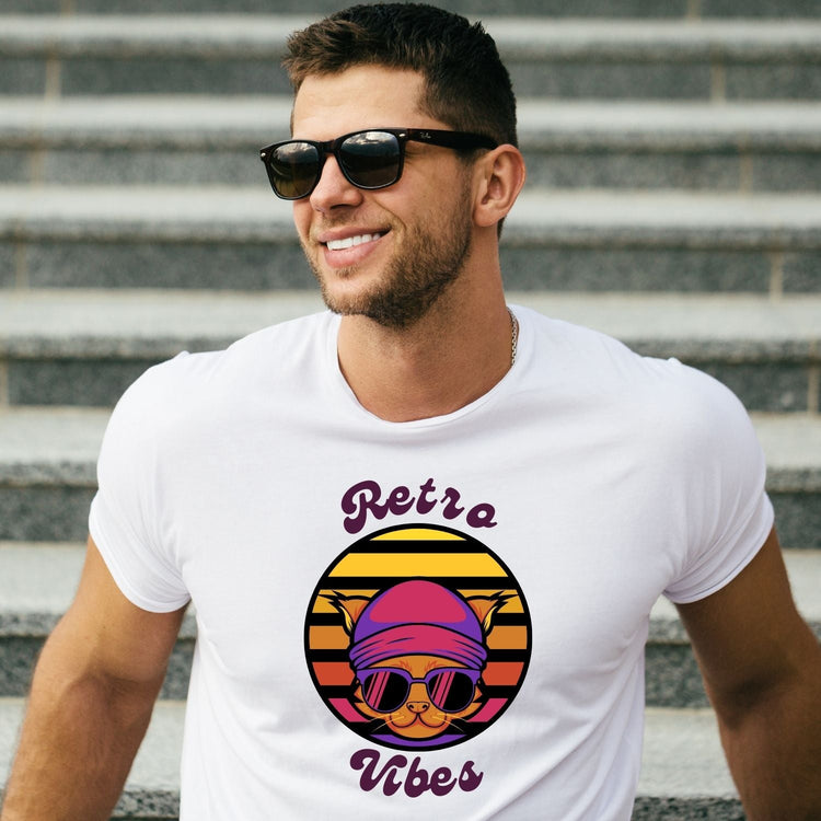 Tricou "retro vibes" - Cadouri Personalizate