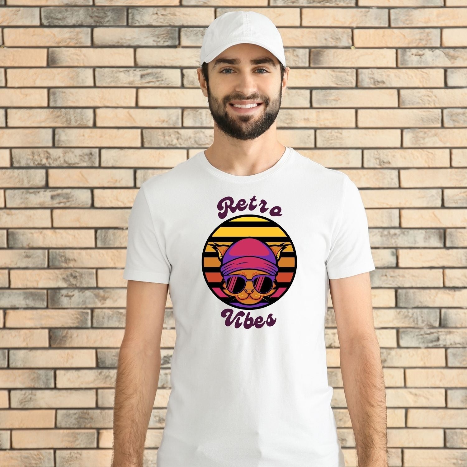 Tricou "retro vibes" - Cadouri Personalizate