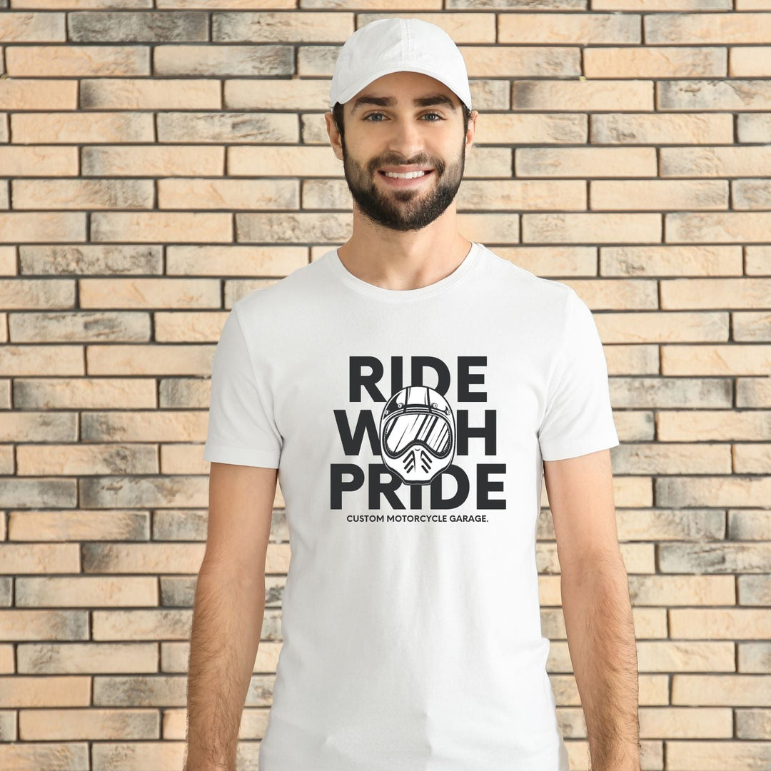 Tricou "ride with pride" - Cadouri Personalizate