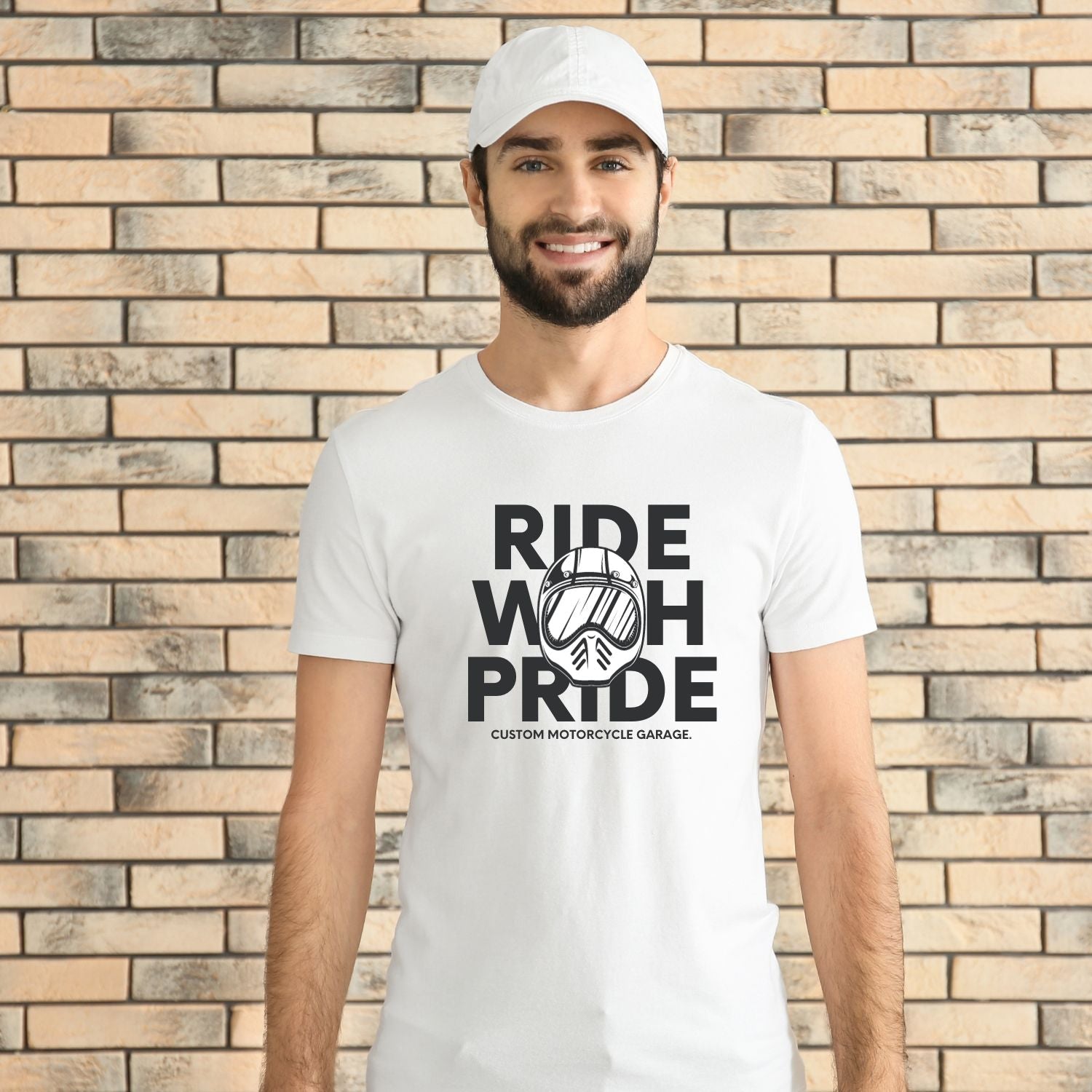 Tricou "ride with pride" - Cadouri Personalizate
