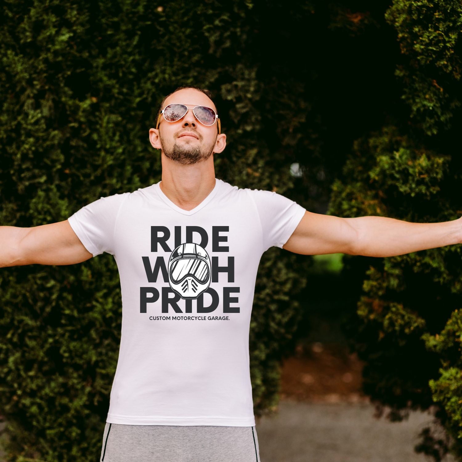 Tricou "ride with pride" - Cadouri Personalizate