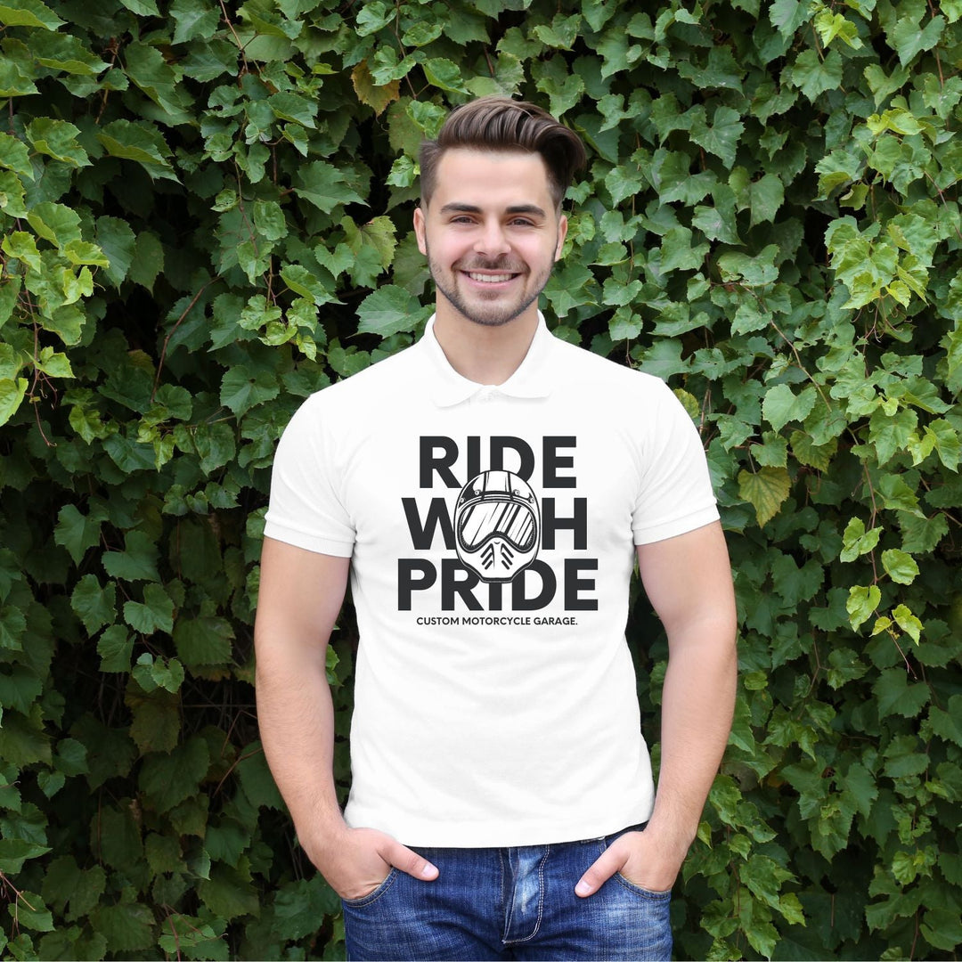 Tricou "ride with pride" - Cadouri Personalizate