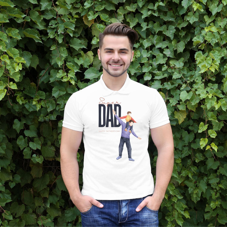 Tricou "super dad" - Cadouri Personalizate