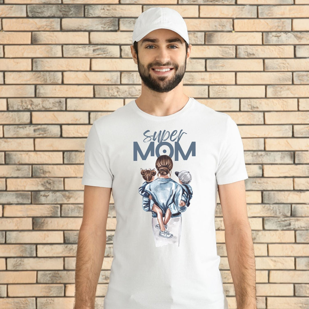 Tricou "super mom" - Cadouri Personalizate