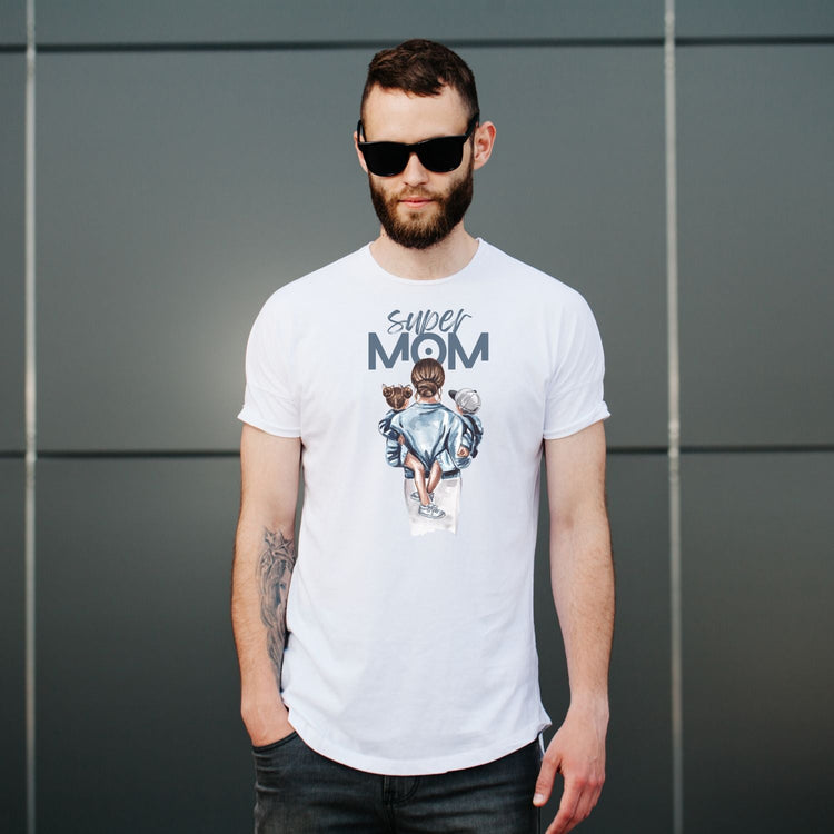 Tricou "super mom" - Cadouri Personalizate