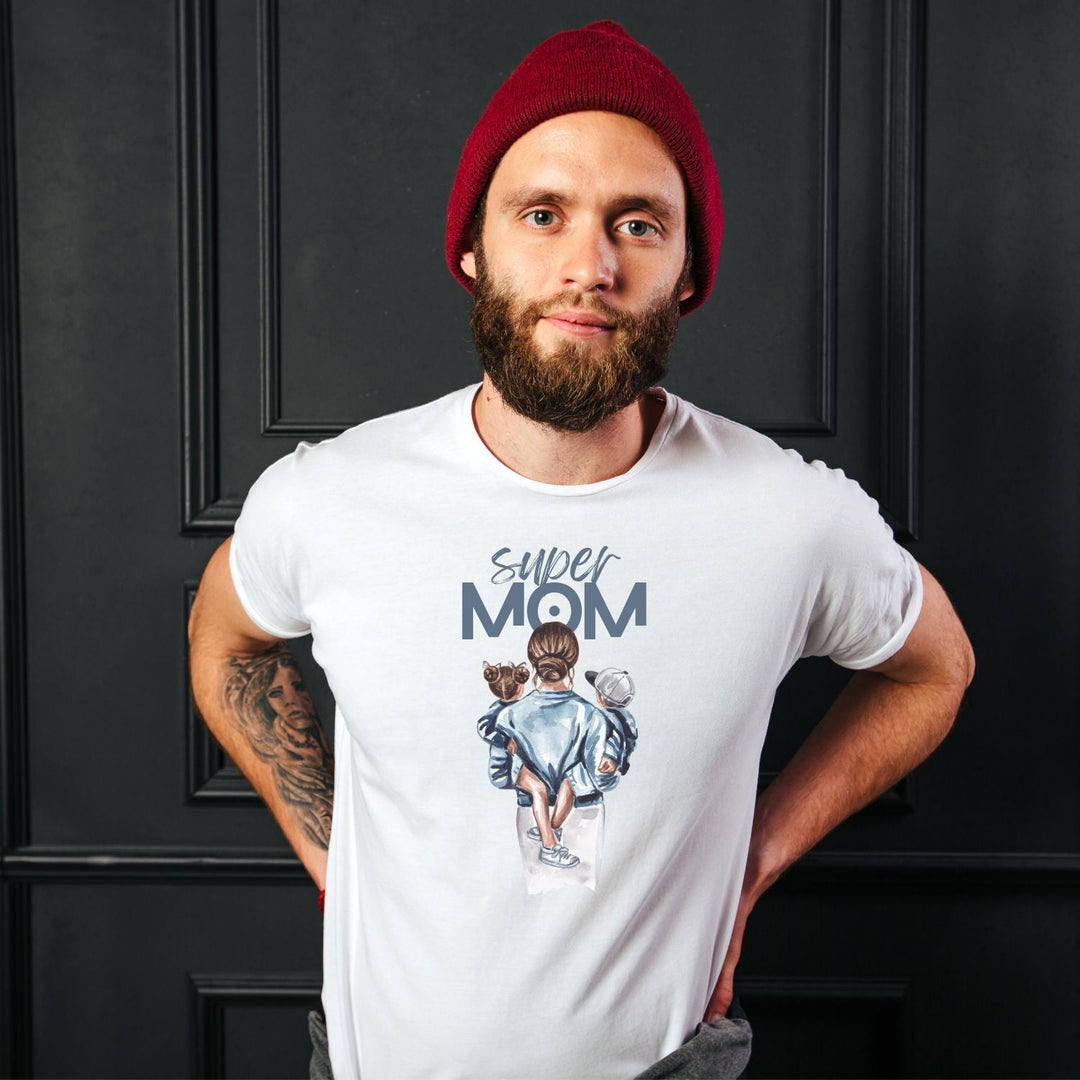 Tricou "super mom" - Cadouri Personalizate