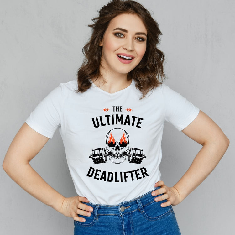 Tricou "the ultimate dead lifter" - Cadouri Personalizate
