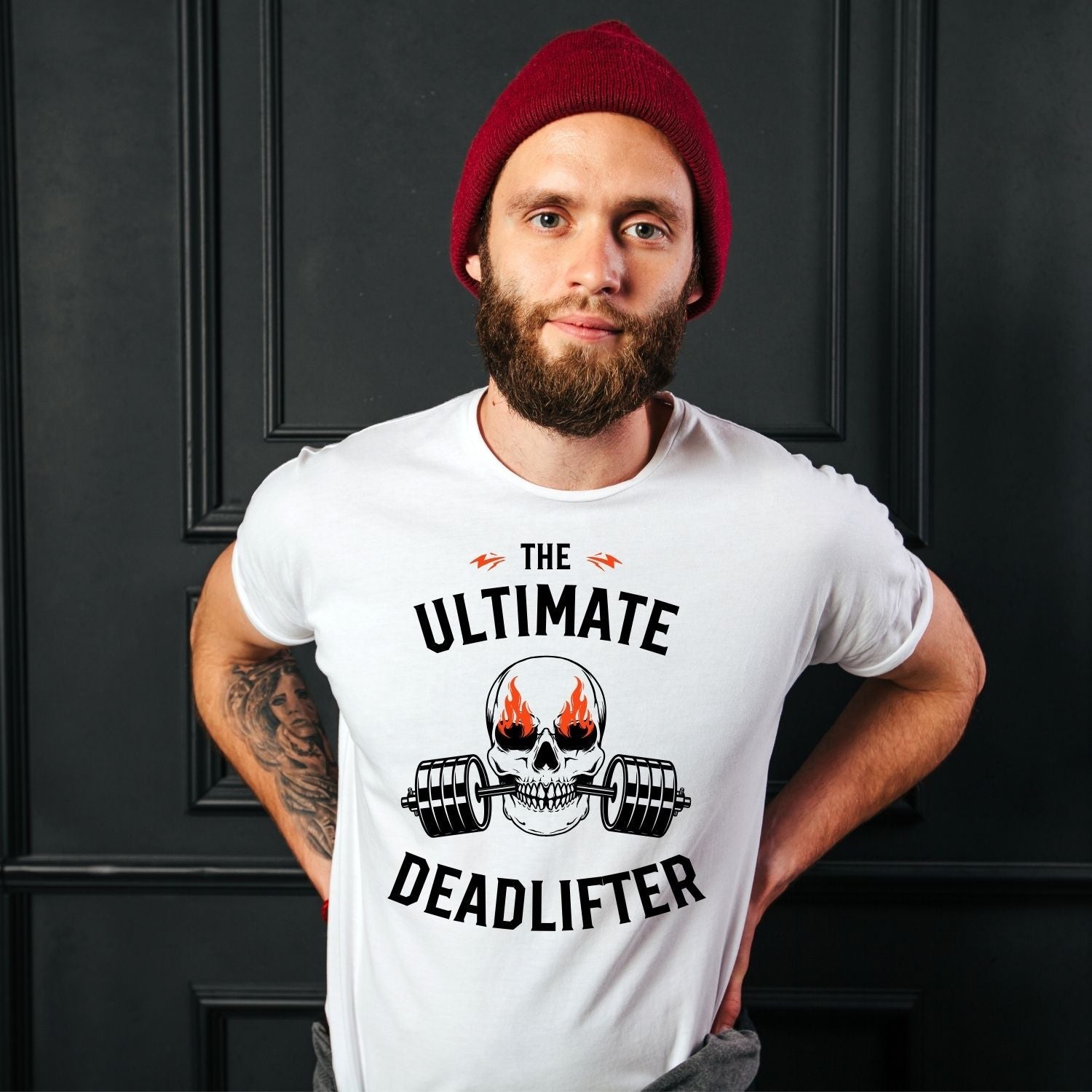 Tricou "the ultimate dead lifter" - Cadouri Personalizate
