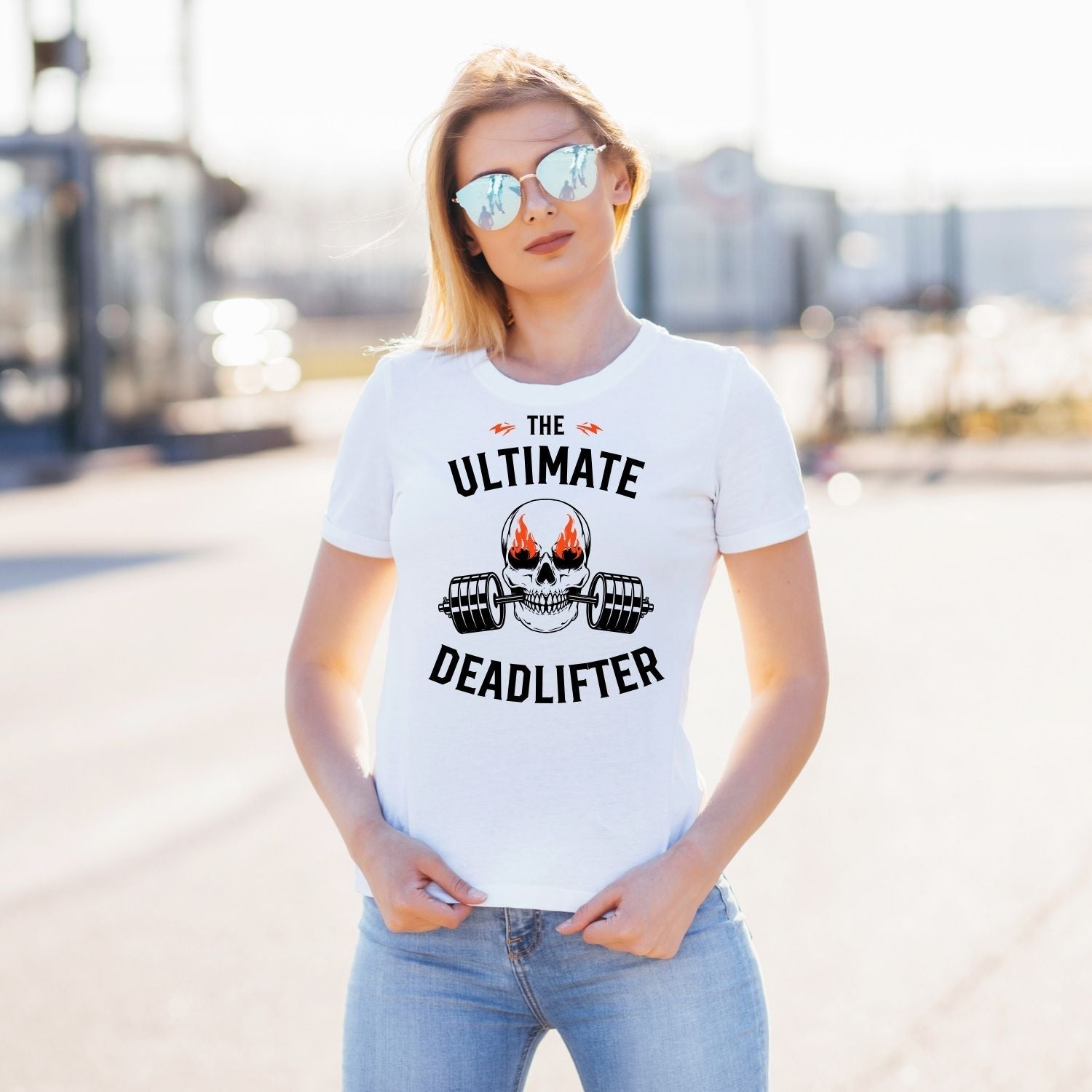 Tricou "the ultimate dead lifter" - Cadouri Personalizate