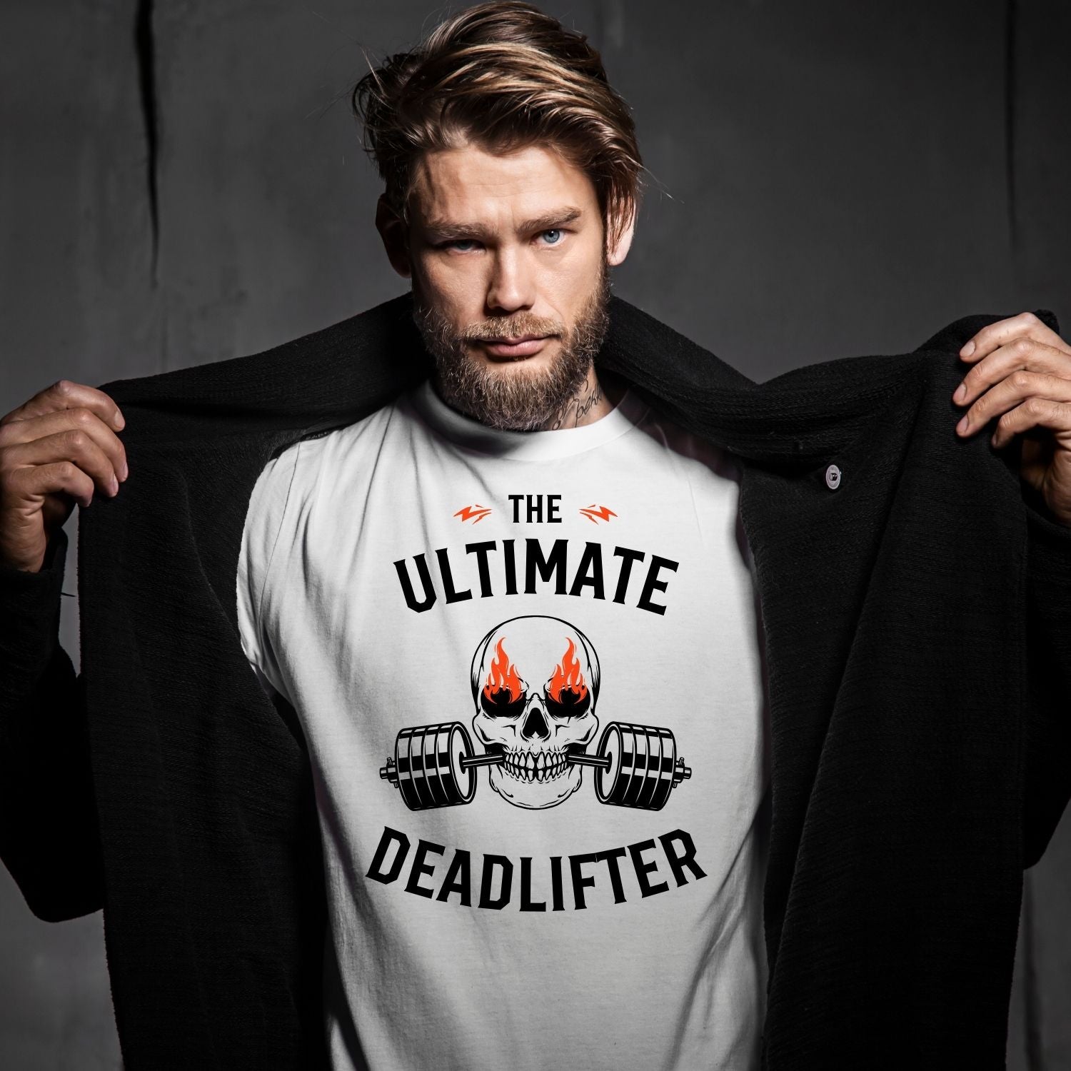 Tricou "the ultimate dead lifter" - Cadouri Personalizate