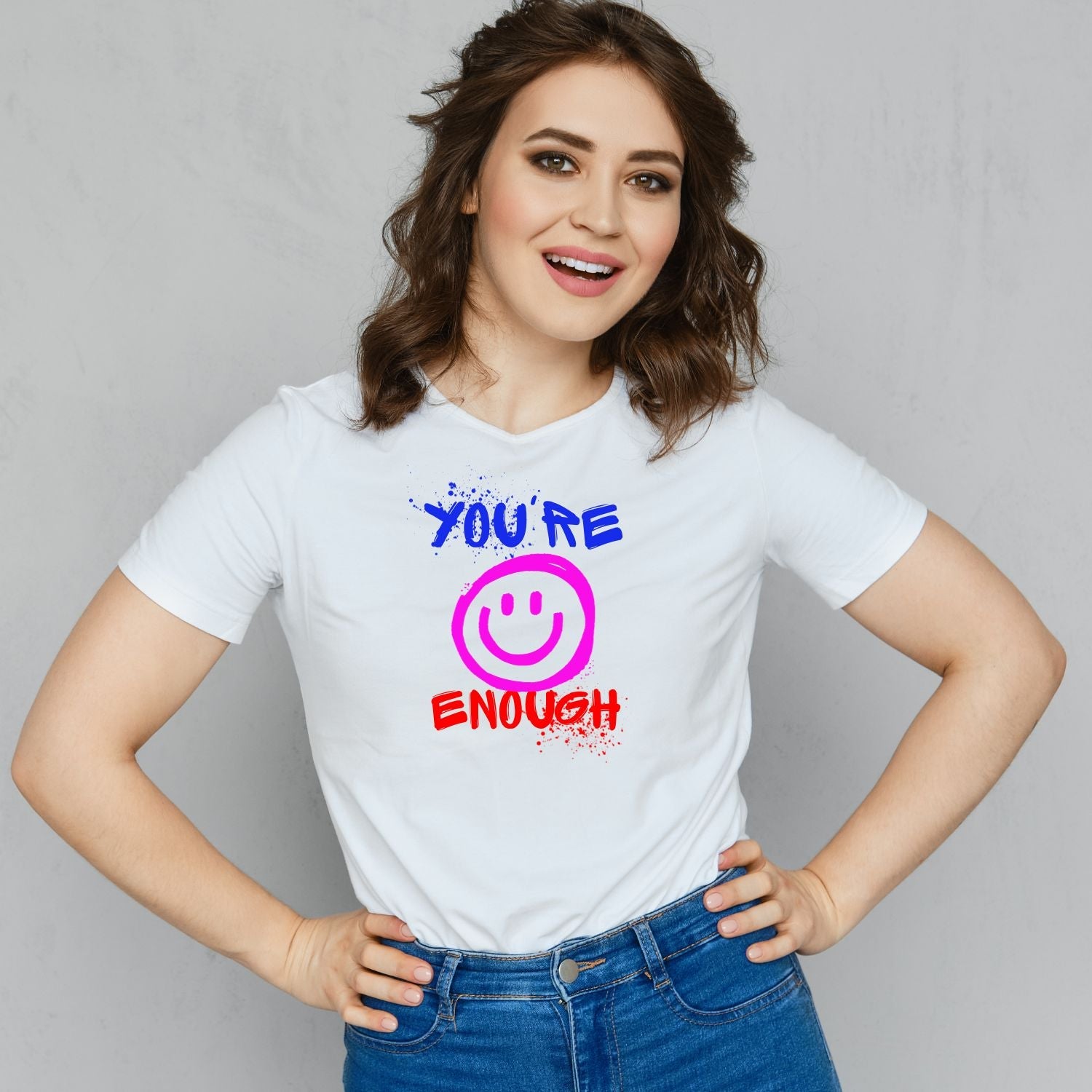 Tricou "you're enough" - Cadouri Personalizate