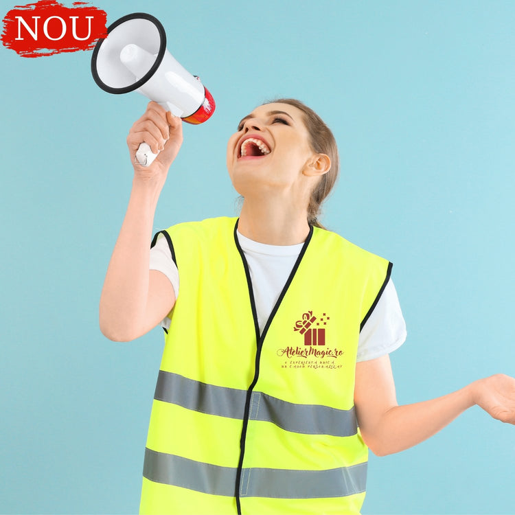 Vestă reflectorizantă personalizată - Cadouri Personalizate